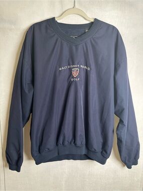 Vintage Disney Golf Navy Pullover Sweater